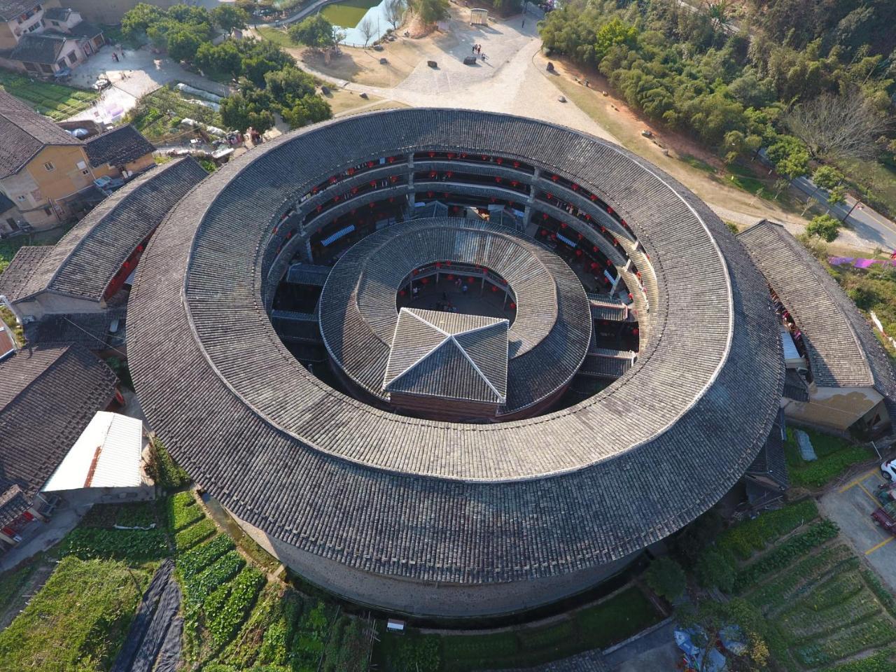 Tulou Fuyulou Changdi Inn Yongding Экстерьер фото